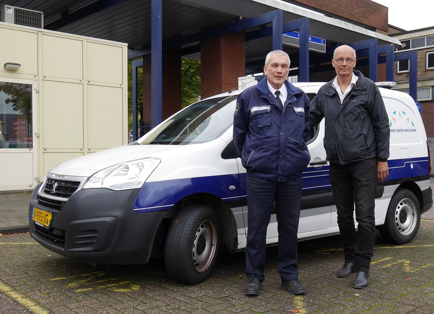 Centrale Markt -John en Aloys, marktmeesters