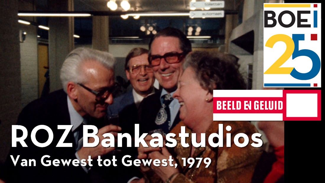 Bankastudios - Opening ROZ gebouw 1979